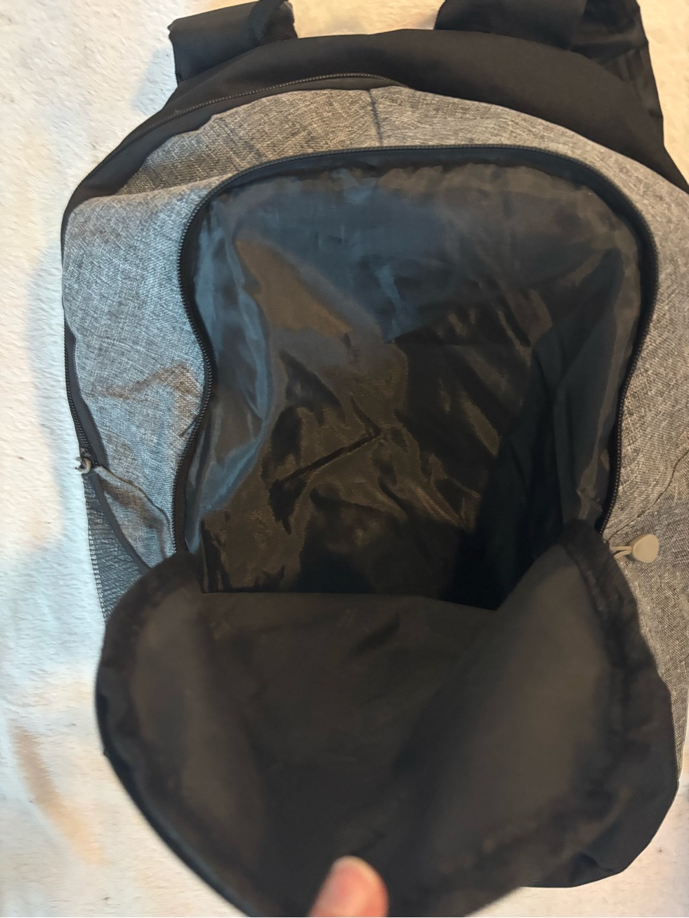 FedEx Men’s Black and Gray Logo Backpack - Picture 3 of 7